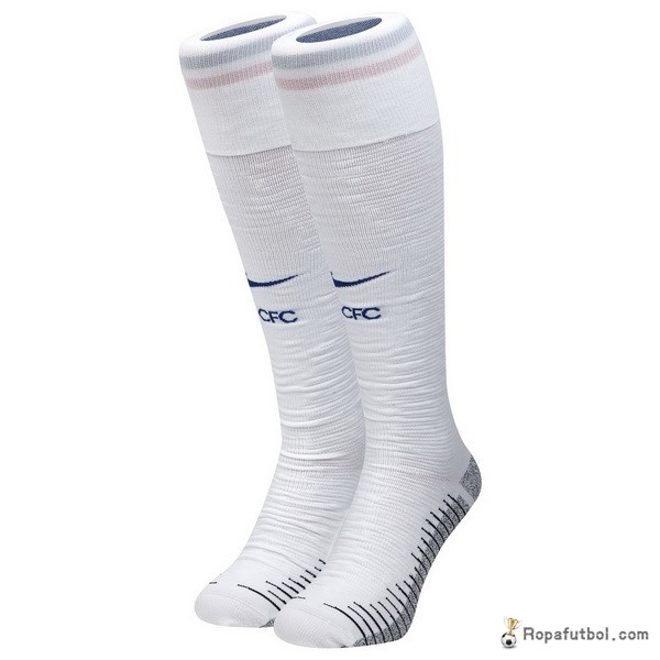 Calcetines Chelsea Replica Primera Ropa 2018/19 Blanco